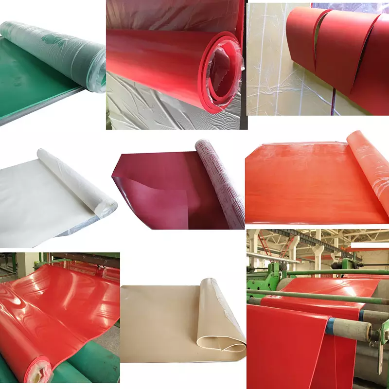 eco friendly material custom thickness SBR rubber plate factory/PAIDU
