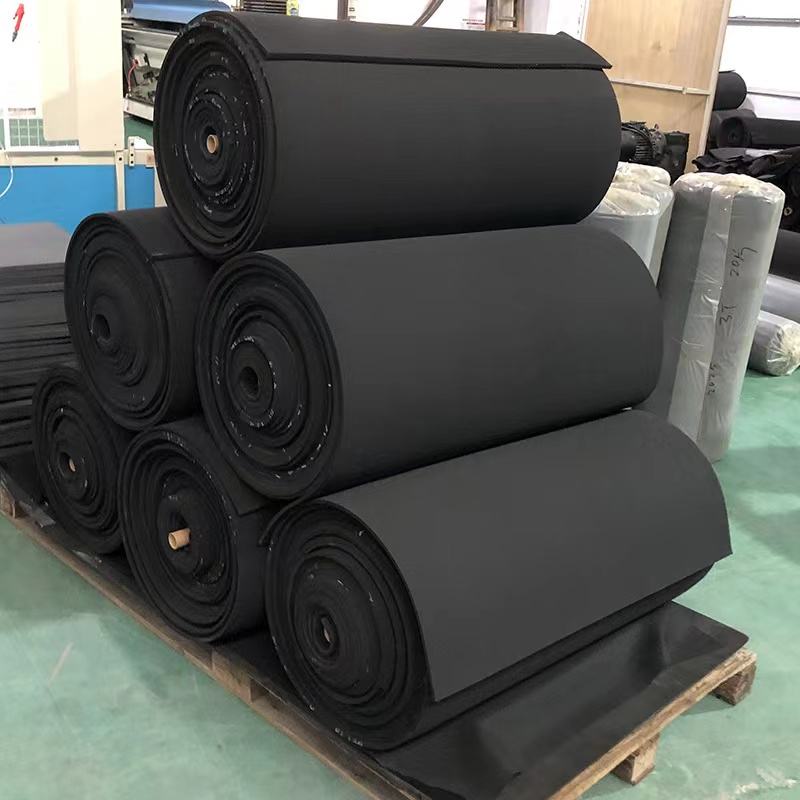 CR fire retardant foam shock absorption black white manufacturers supply CR rubber foam in large quantitiesCR fire retardant foam waterproof rubber foam manufacturer /PAIDU